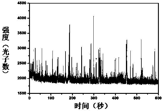 BSA-based super-resolution imaging probe as well as preparation method and application thereof