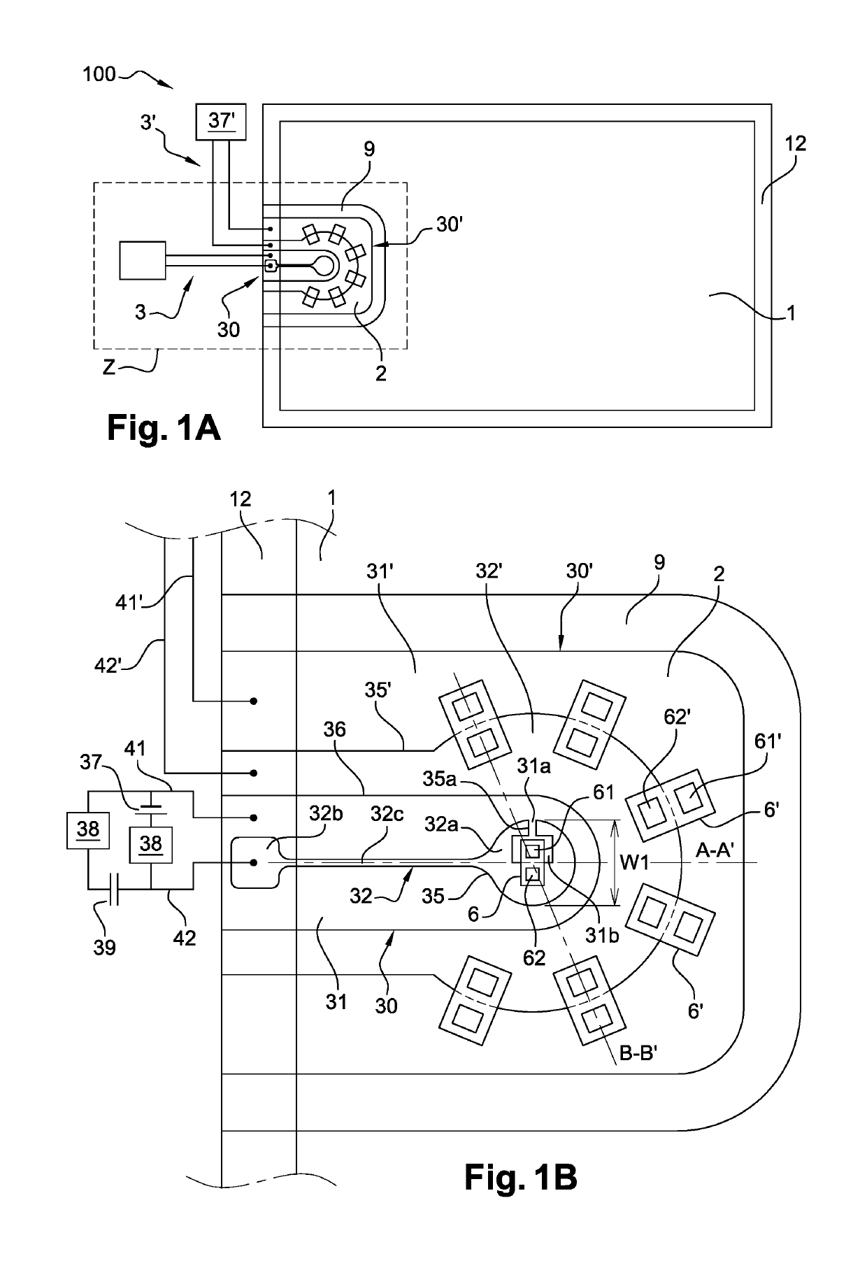 Lighting laminated glazing with a capacitive touch sensitive device and a light emitting diode and the manufacturing