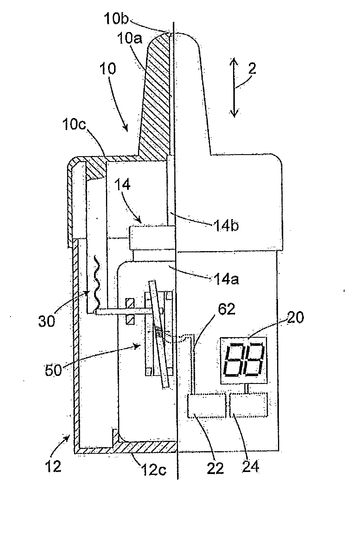 Discharging apparatus for media