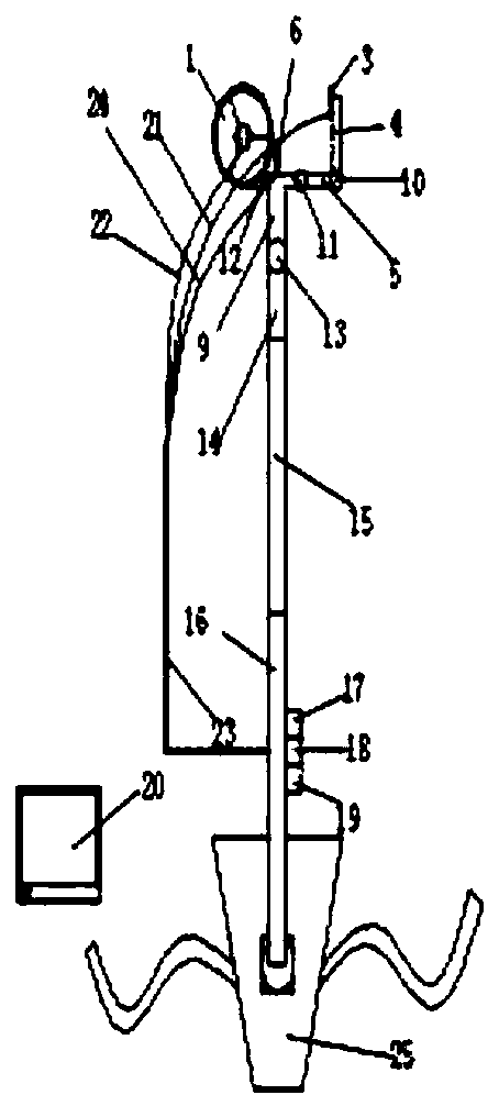 Handheld video acquisition device for detecting small bridges and culverts on roads