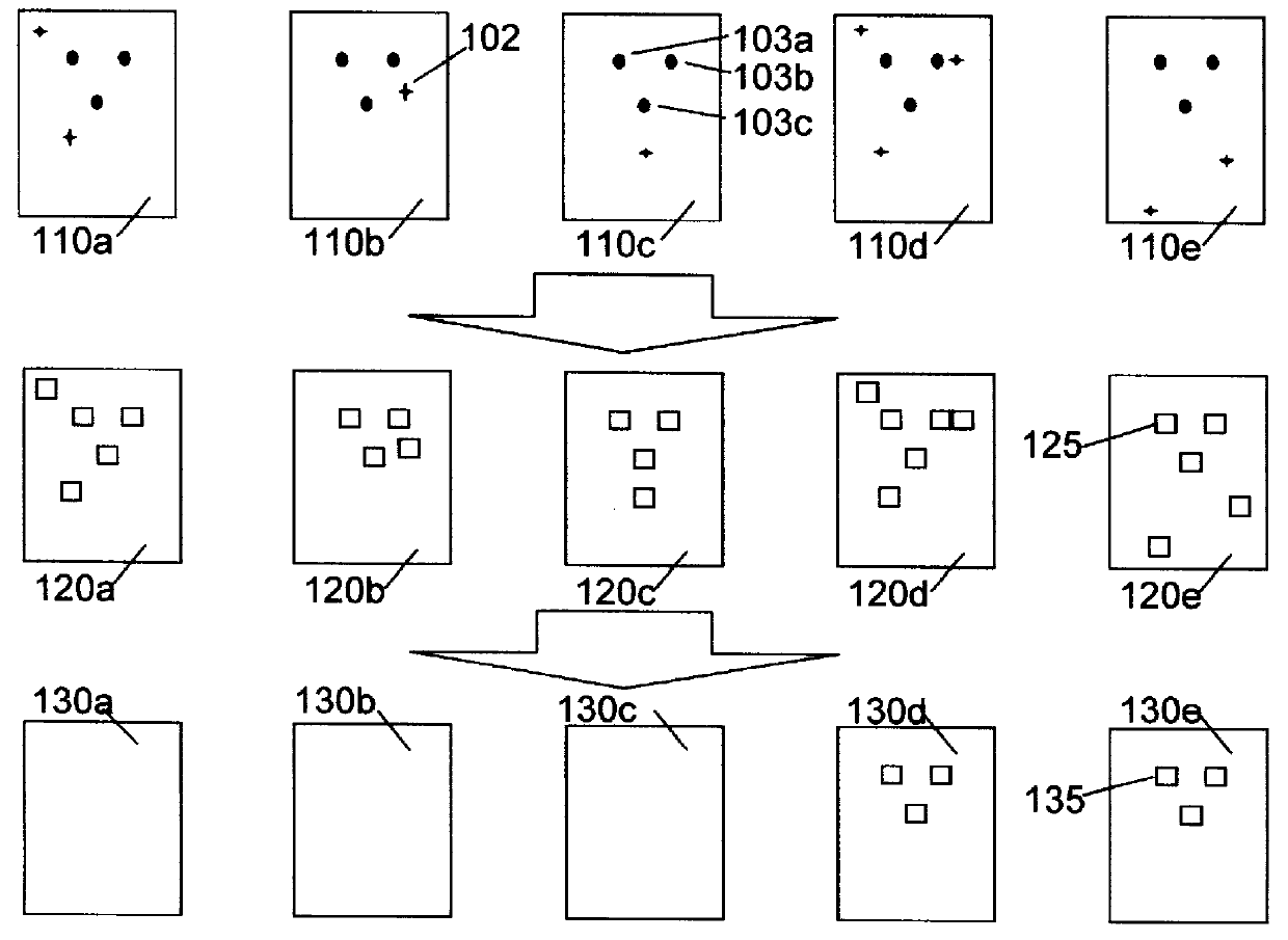 Mapping defects or dirt dynamically affecting an image acquisition device