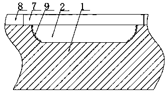 Flowerpot fixing device for urban greening engineering