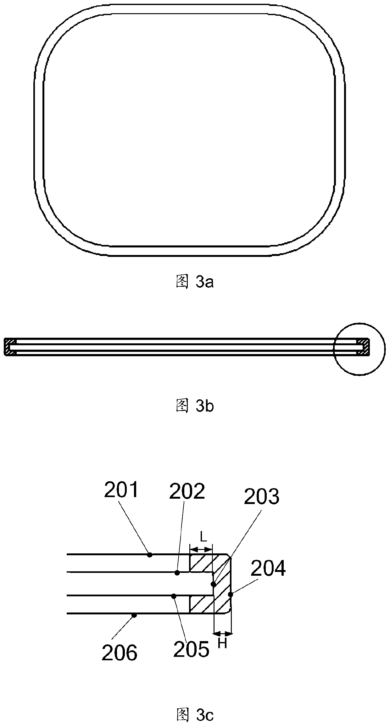 A circular circuit board buffer vibration isolation structure