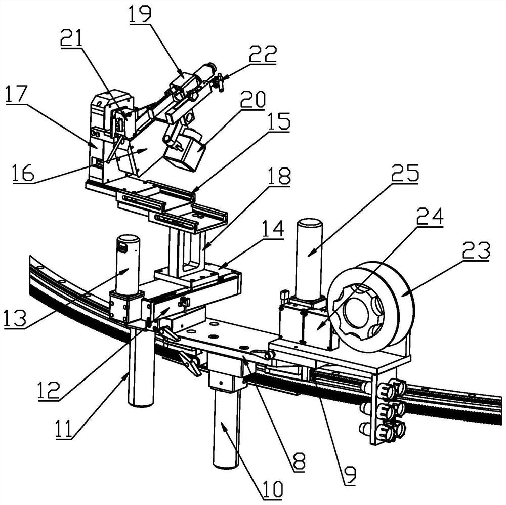 Automatic welding equipment and method for Canopy sealing ring of nuclear power shielding main pump