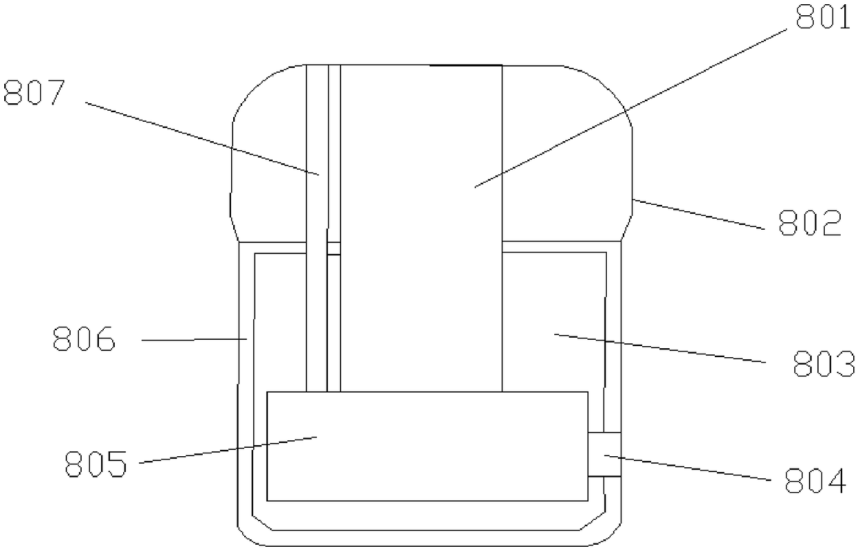 Compressor of air cleaning device