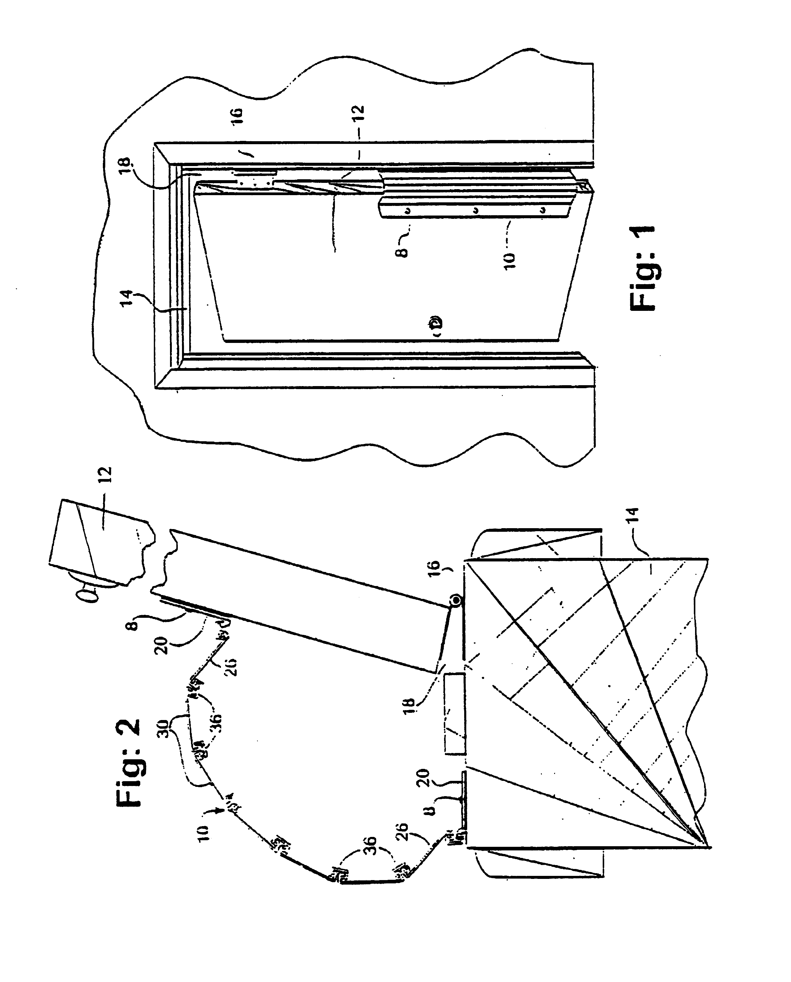 Safety guard for hinged door