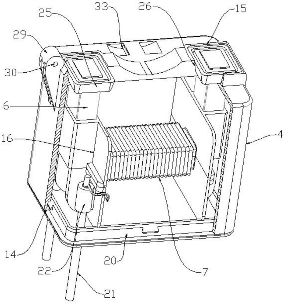 Open-type current transformer and manufacturing method thereof