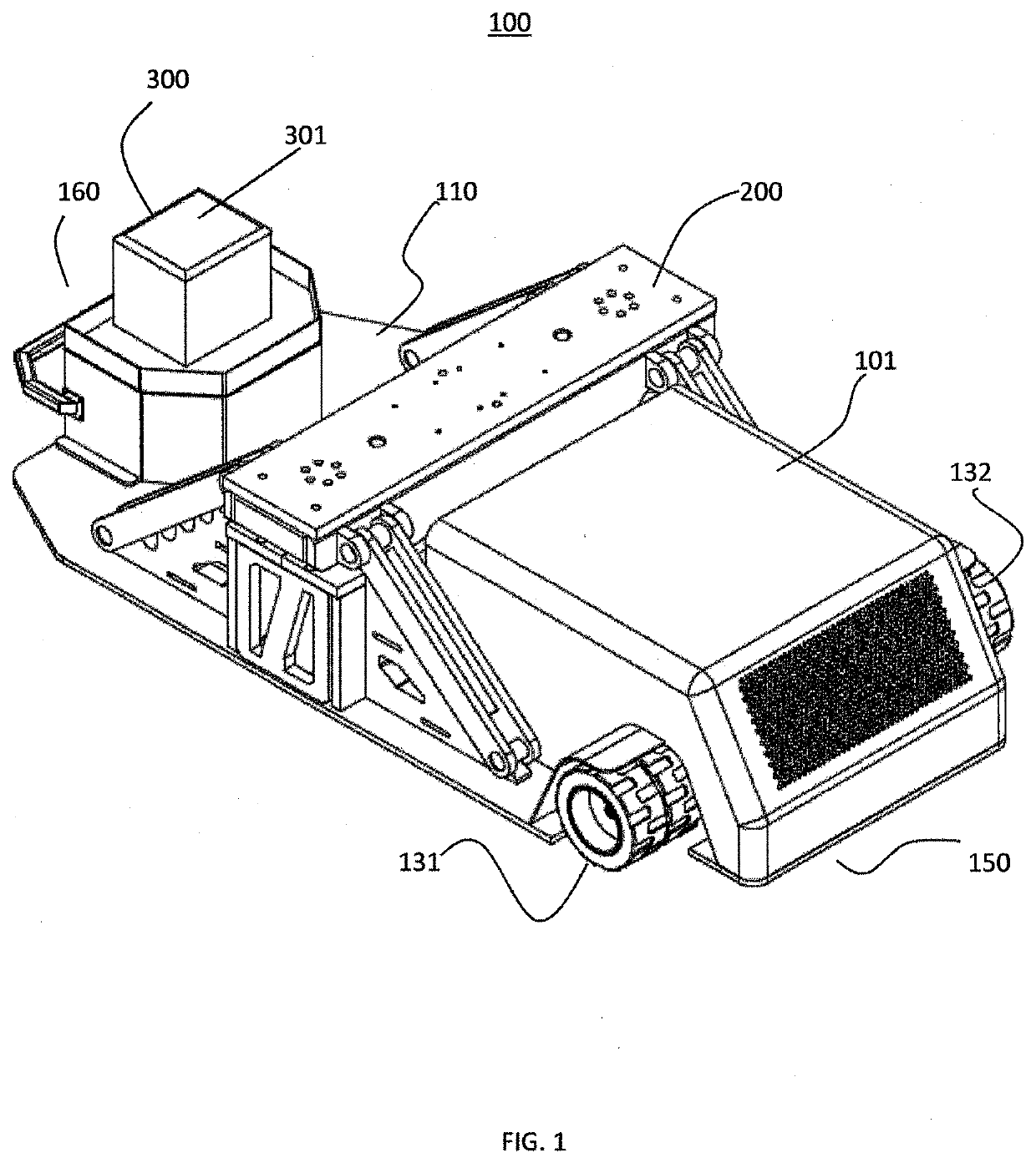 Telescoping jack for lifting large capacity trucks