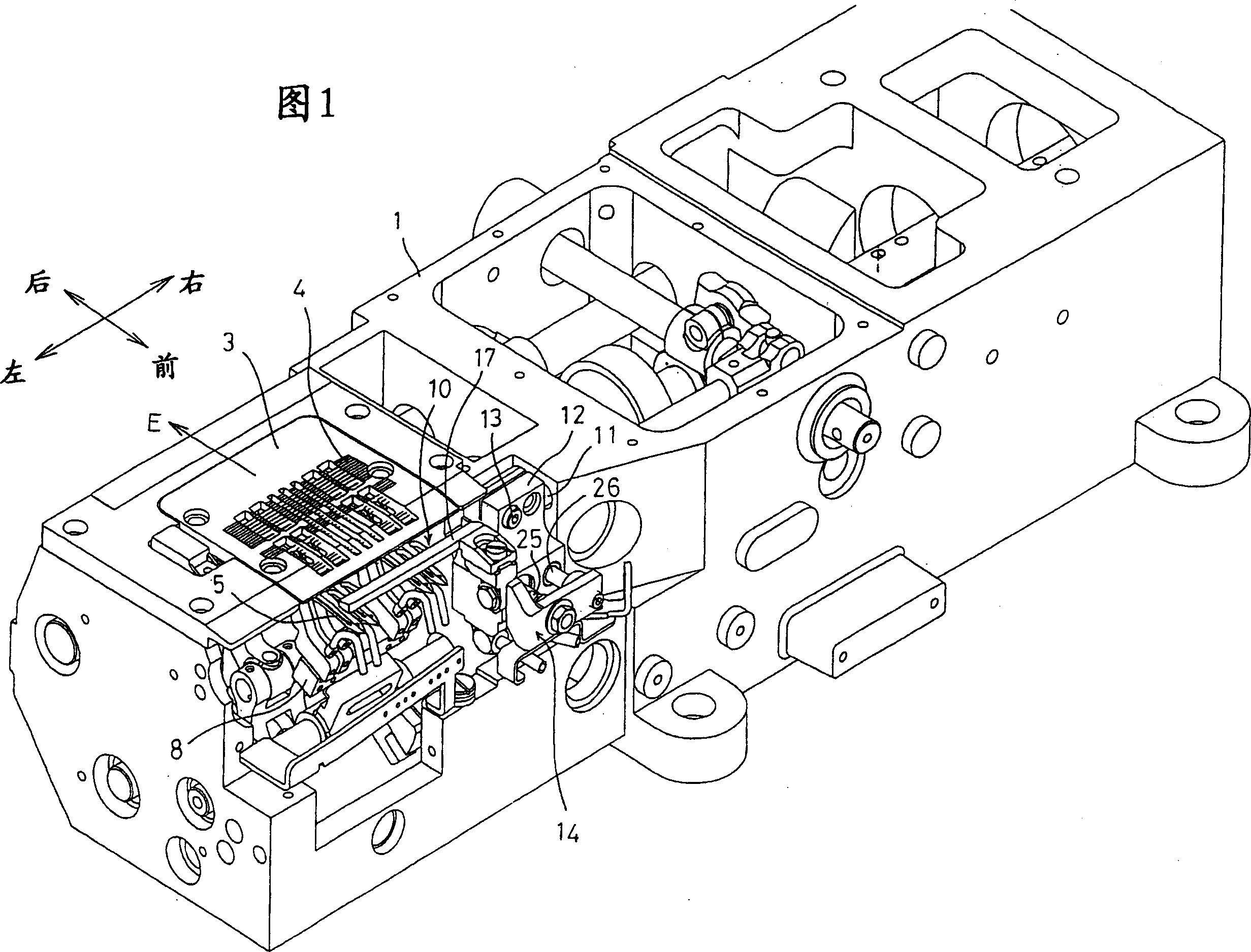 Voile dispersing mechanism for sartorius