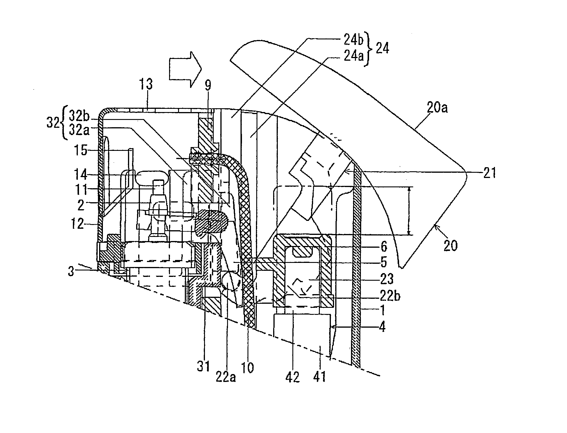 Ignition operating mechanism for slide type lighters