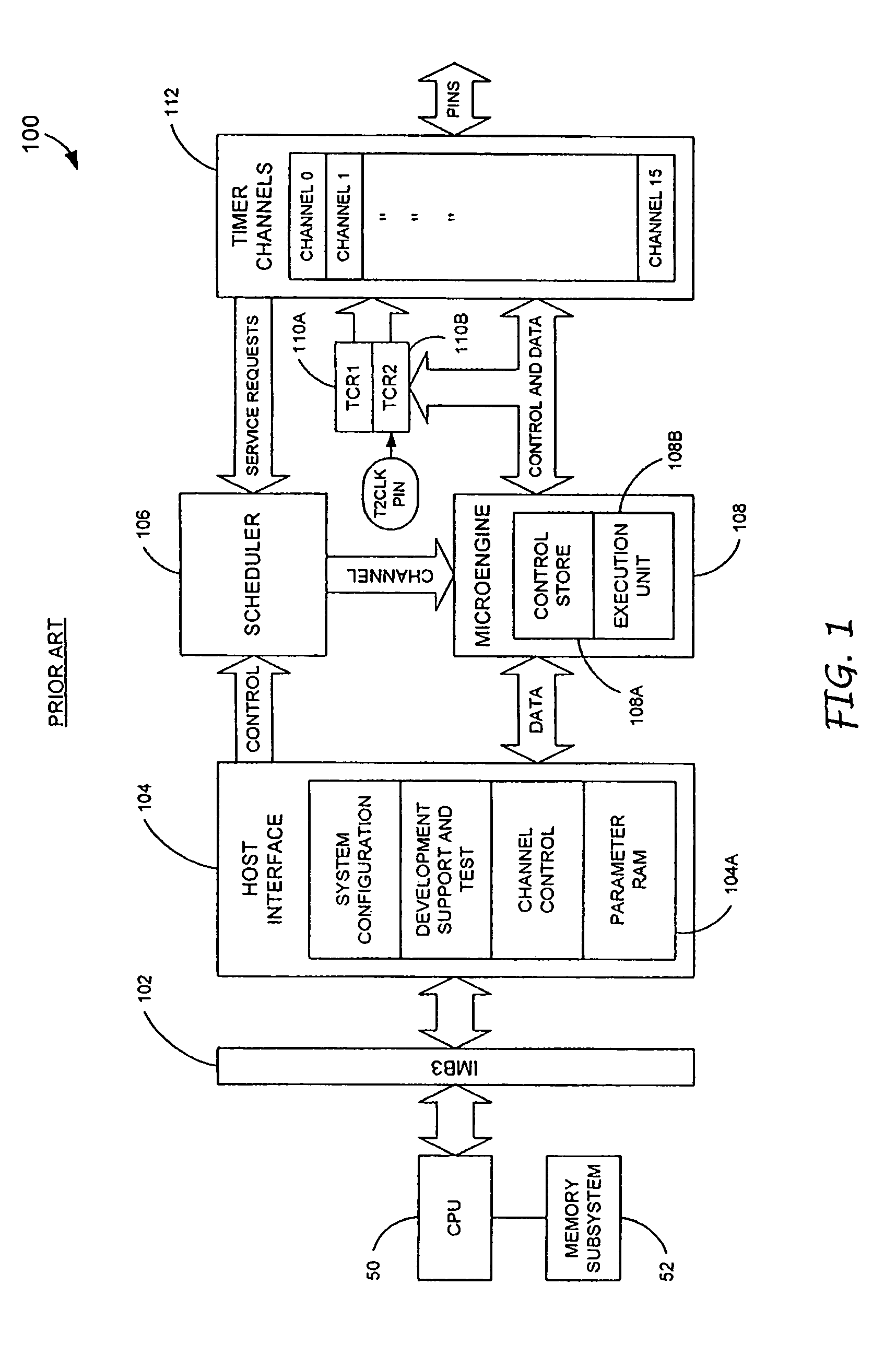 Technique for creating extended bit timer on a time processing unit