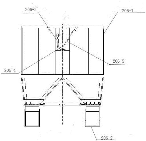 Novel vertical shaft heading machine and construction method thereof