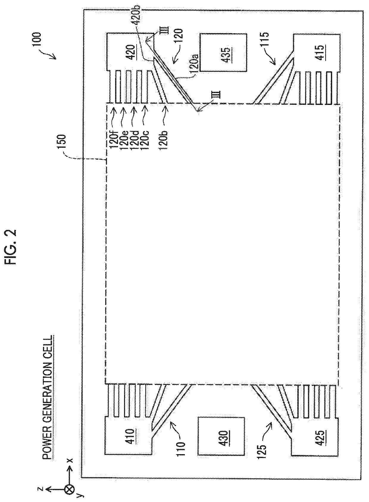 Fuel cell stack and dummy cell