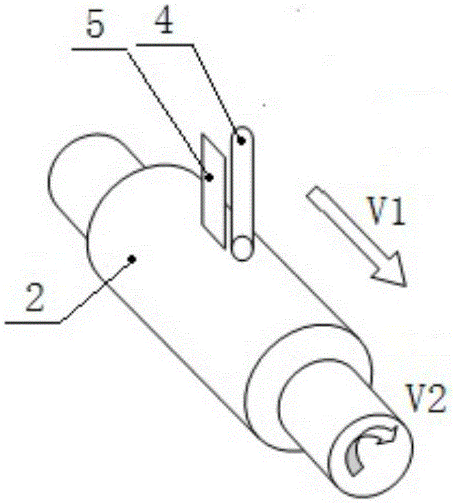 Roll grinding on-line electrostatic oiling device and method