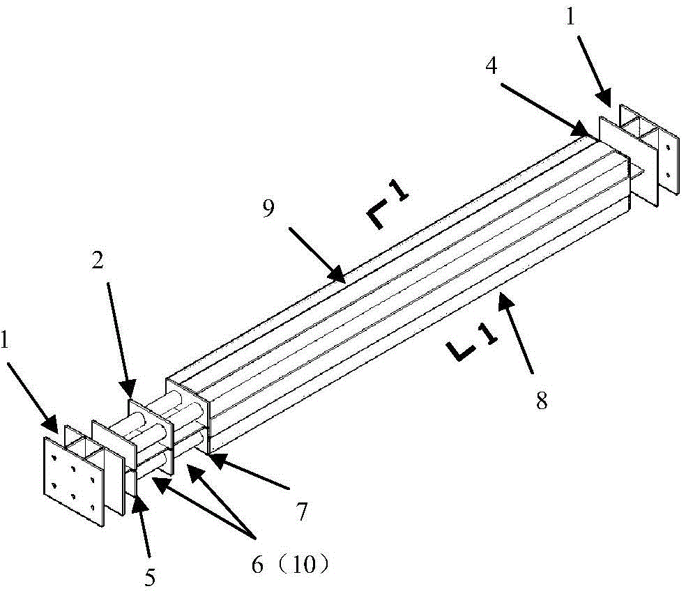 Self-reset buckling-restrained brace device