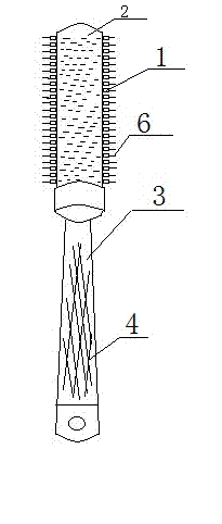 Round comb