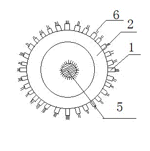 Round comb