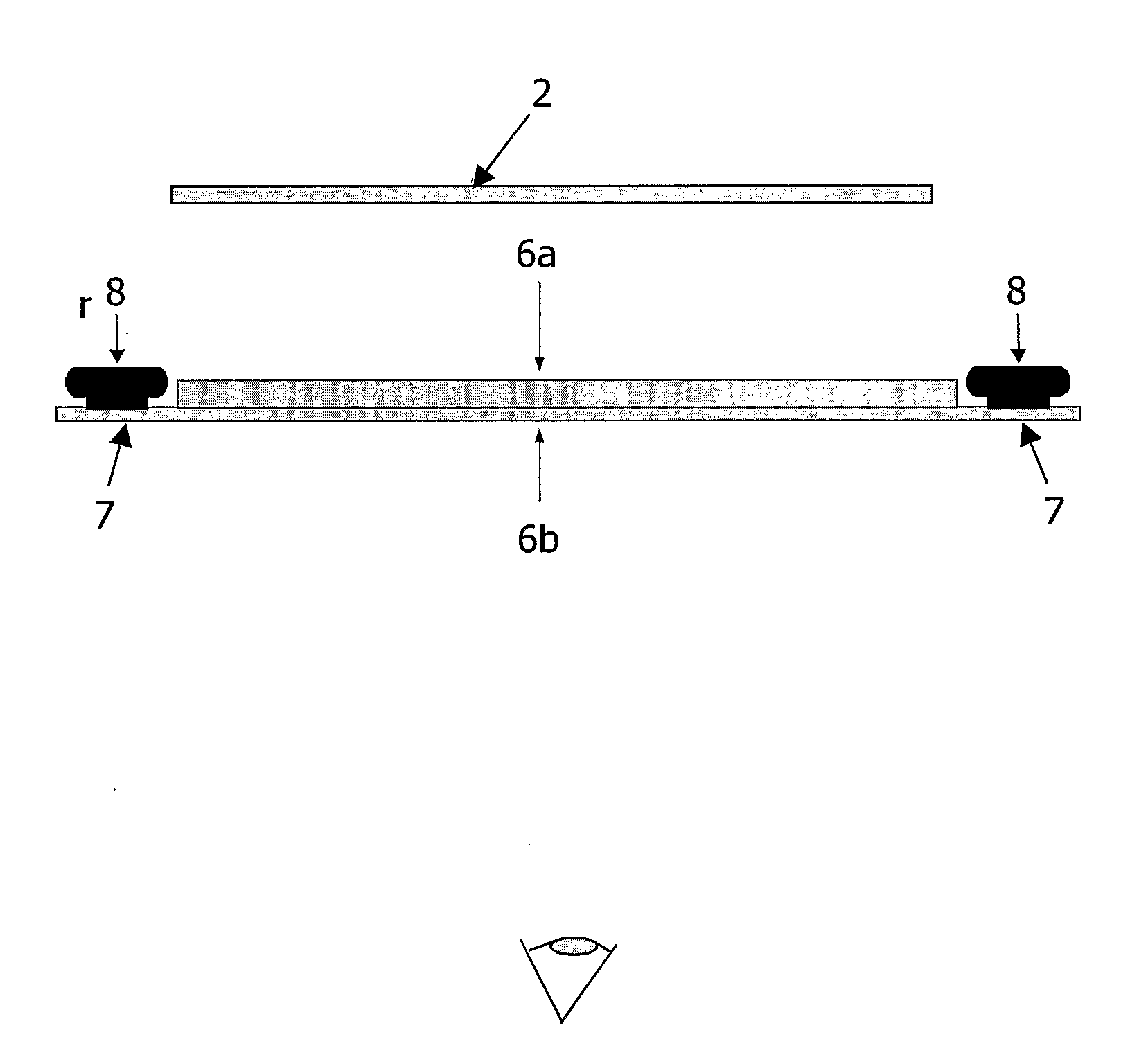 Display Device Comprising a Panel Acoustic Transducer, and Transparent Panel Acoustic Transducer