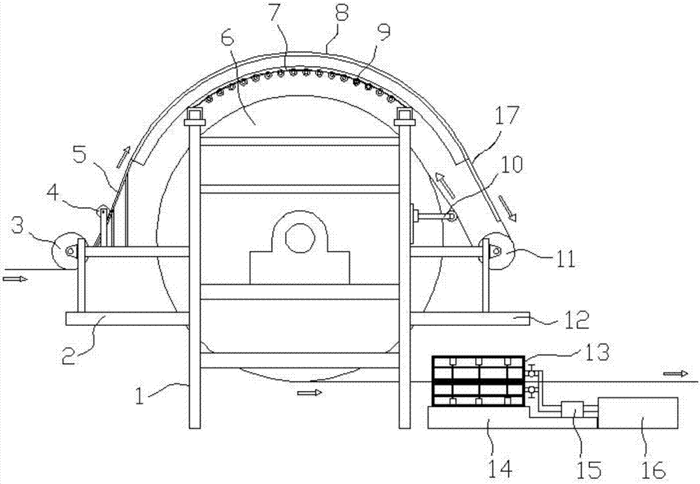 Mica-paper drying system