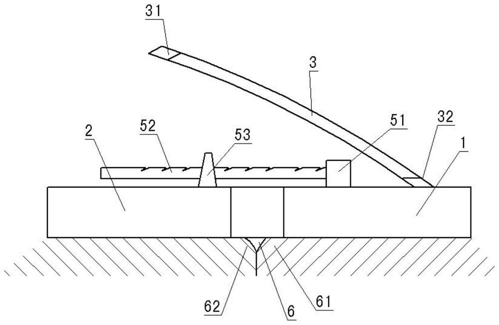 A fast hemostasis suturing device for knife wound