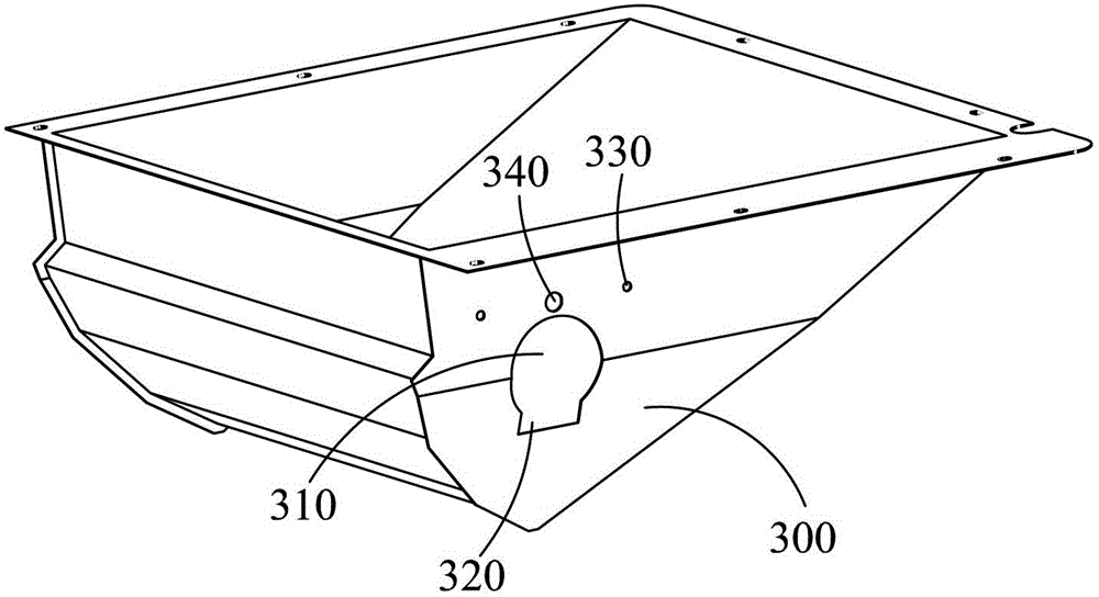 Installation structure of lamp holder and lighting fixture