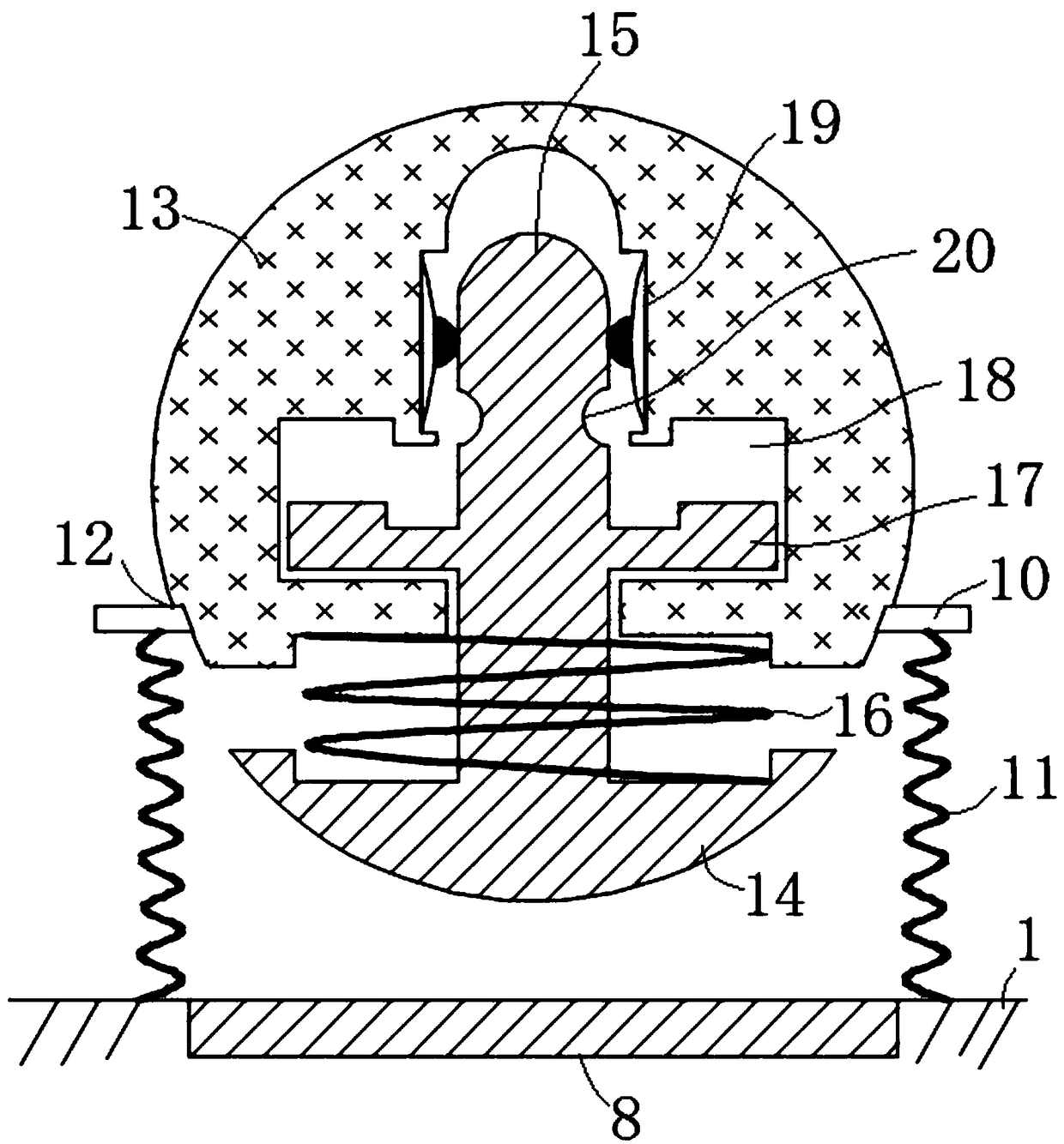 Cursor positioning control device and method and electronic equipment