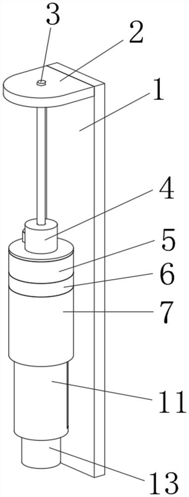 A crystal pulling device for the preparation of heating electronic components