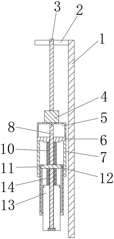 A crystal pulling device for the preparation of heating electronic components