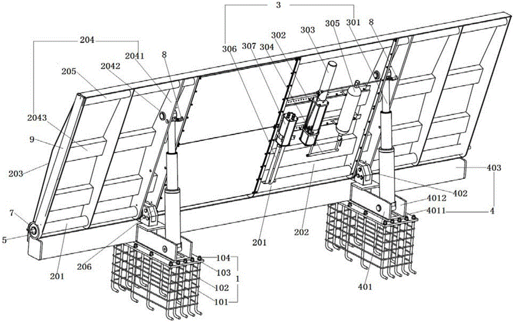 Hinge dam