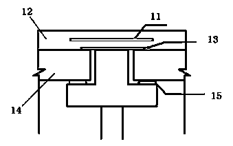 Slightly-arched seam crossing type bridge continuous seam structure