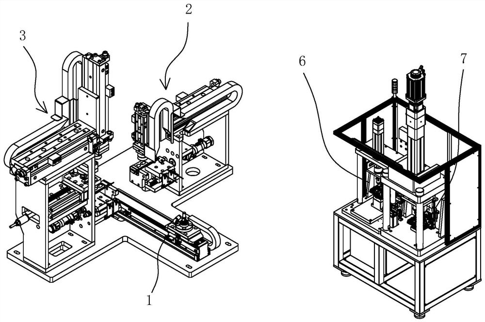 Automatic press-fitting equipment for plunger pump