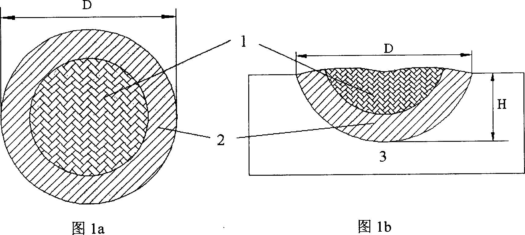 Distribution type laser spot alloying method