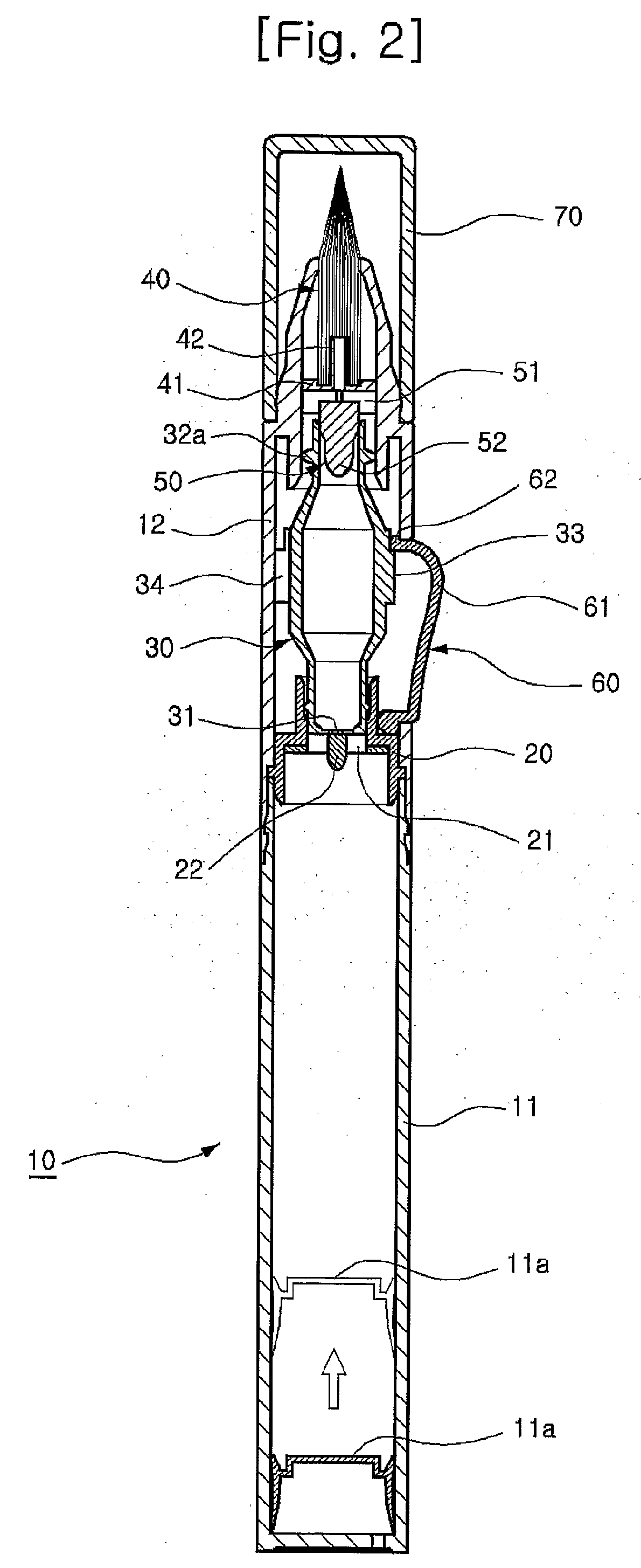 Standard Capacity Discharge Case of Liquid Content