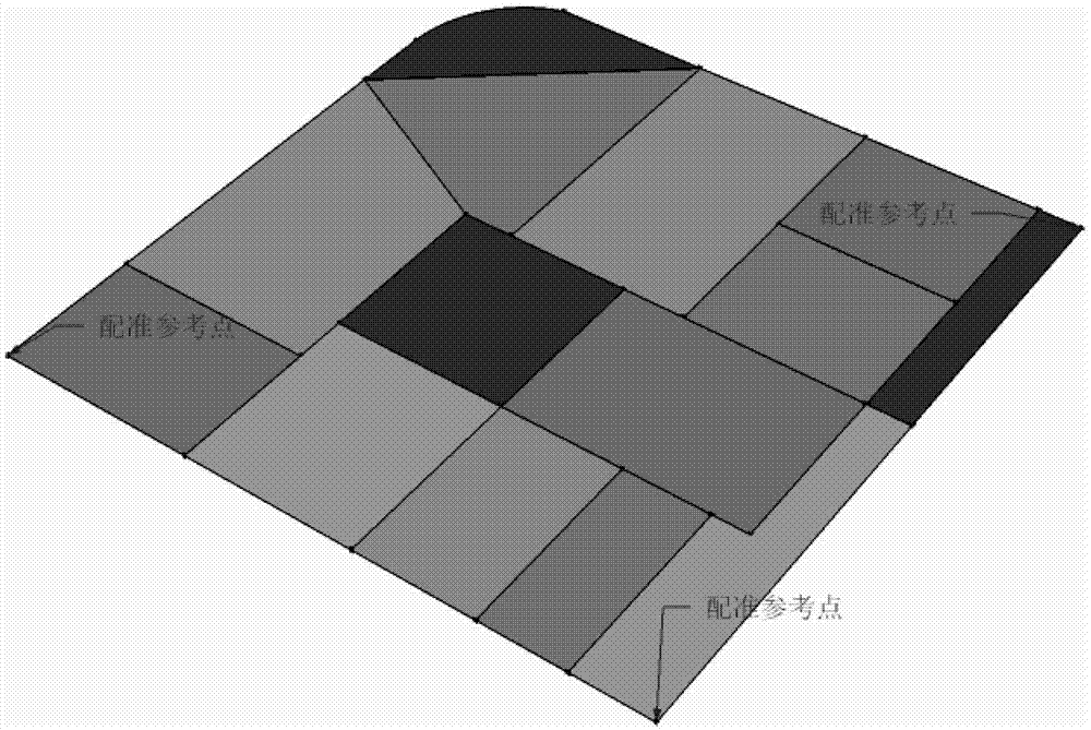 Method for surveying and mapping map by collecting farmland key points