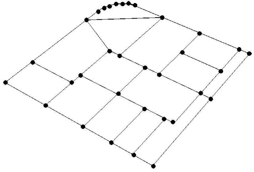 Method for surveying and mapping map by collecting farmland key points