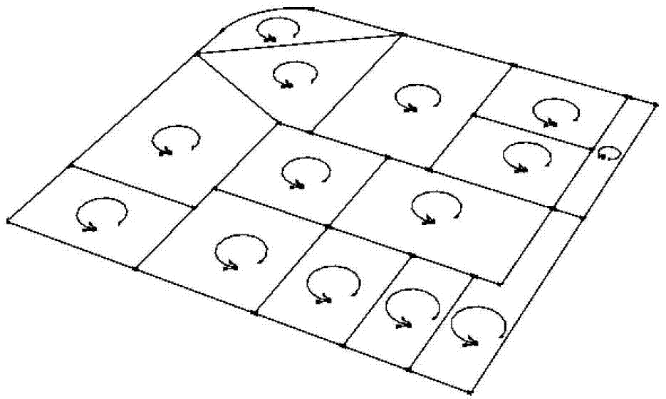 Method for surveying and mapping map by collecting farmland key points