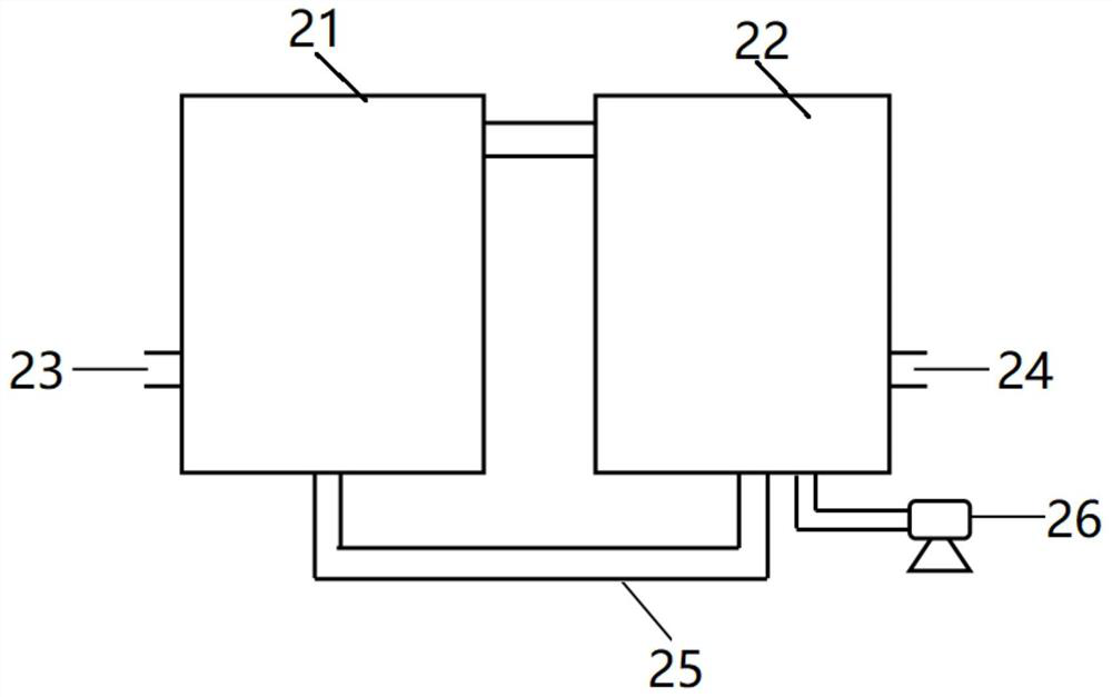 BAF-MBfR coupled low C/N sewage deep denitrification device and denitrification method for microbial electrolysis cell