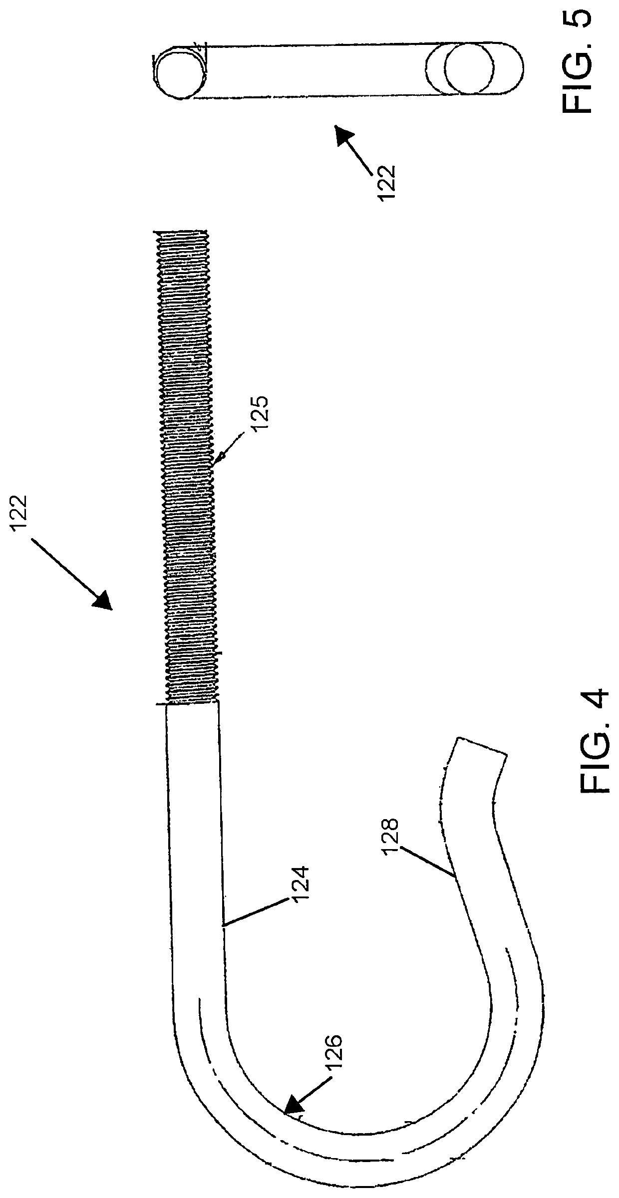 Railway fastener for use with crossties