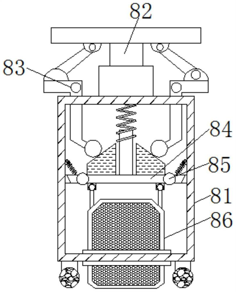 Water quality detection and extraction device capable of removing gravel by rotation