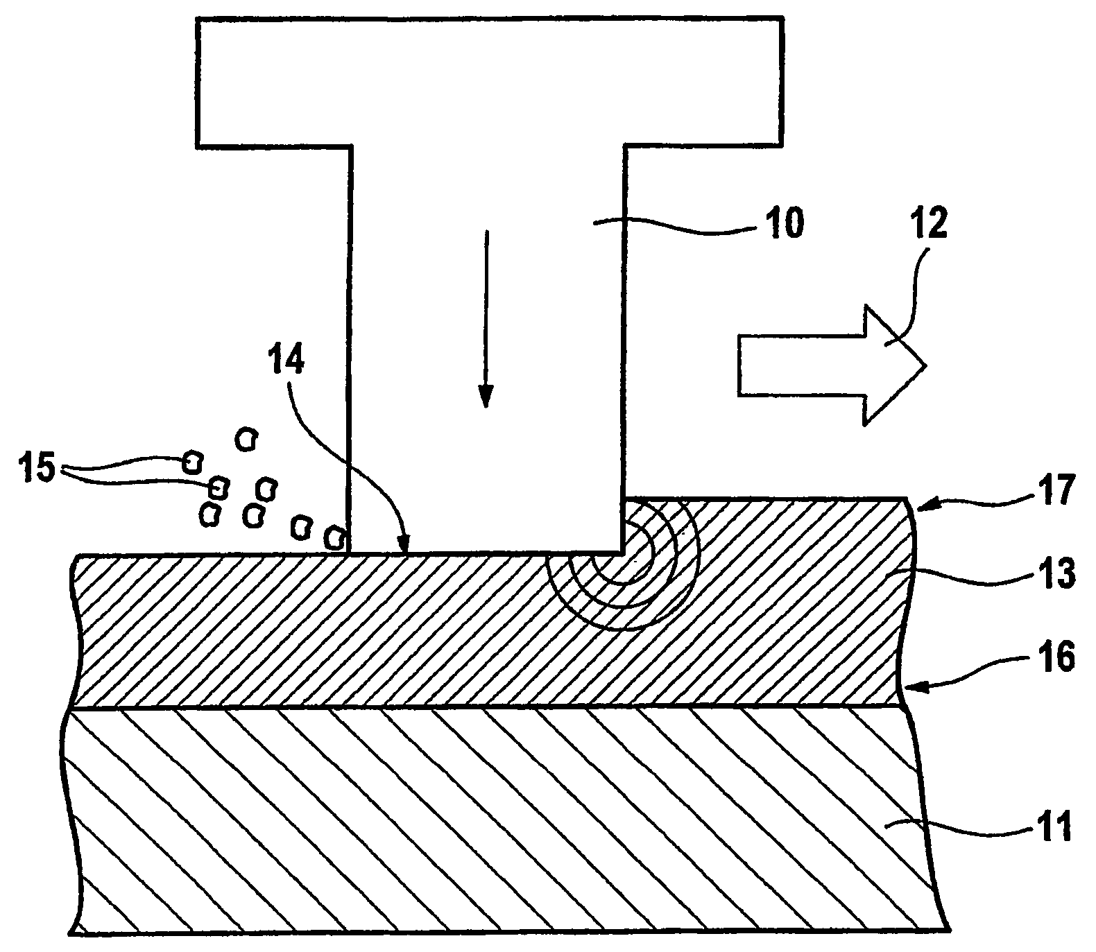 Run-in coating for gas turbines and method for producing same