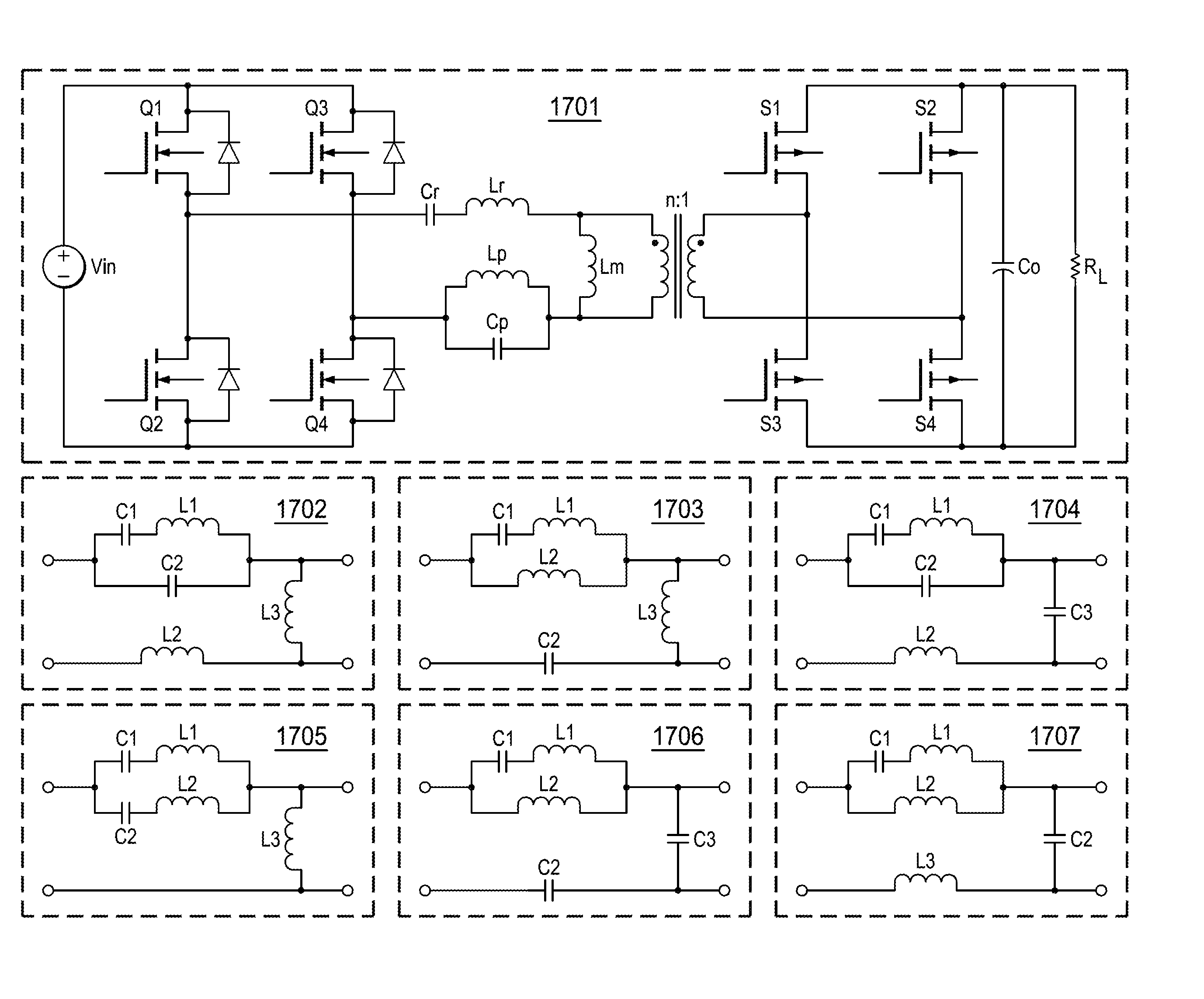 Apparatus for resonant converters