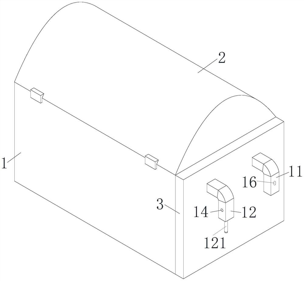 A seedling box for cultivating high-quality small sweet potato seedlings