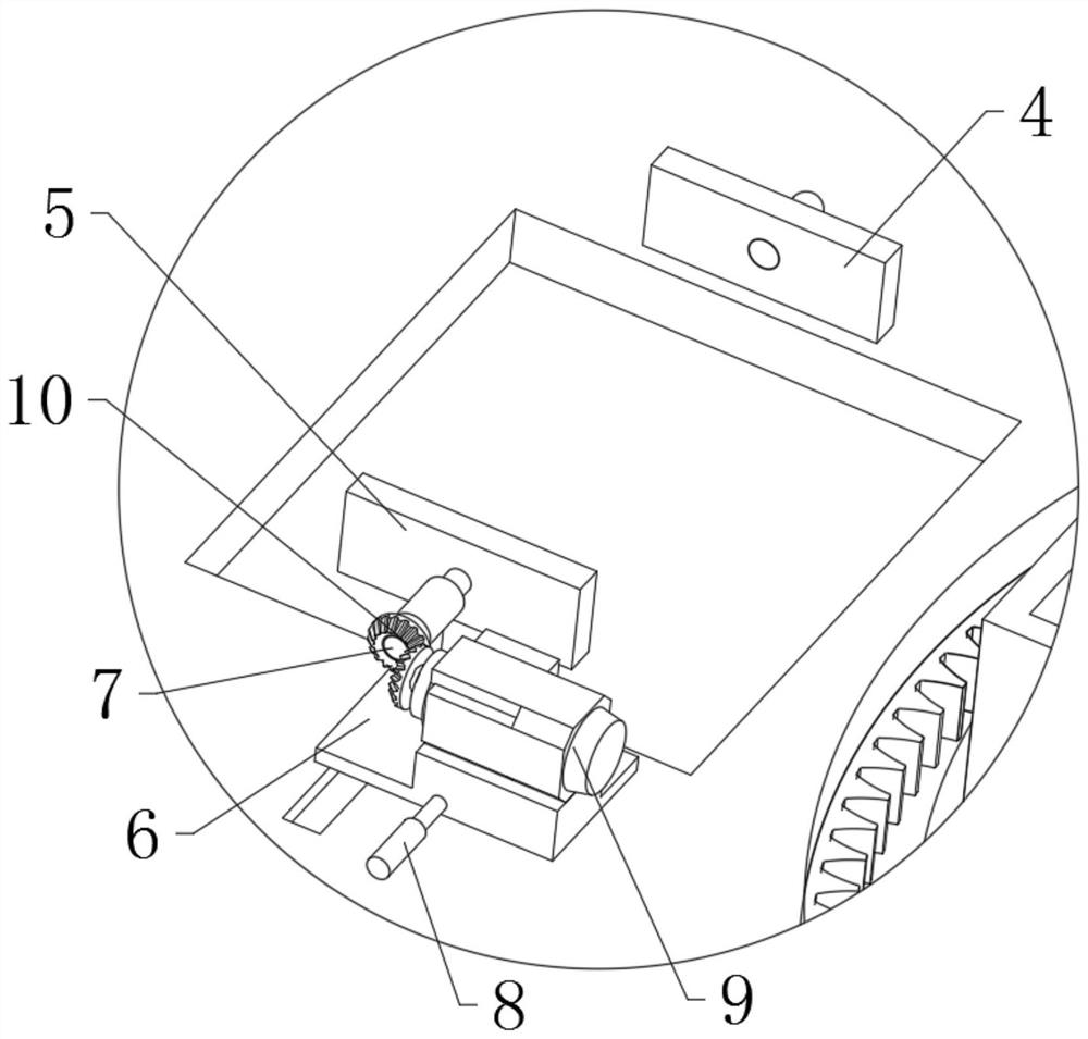 Disassembling and assembling equipment for waste desktop computer case