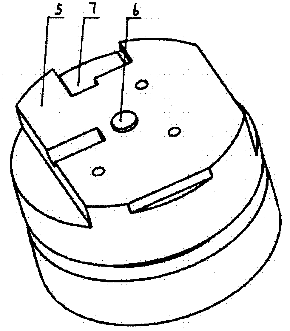 Numerical control processing method and special processing fixture for inertial platform body