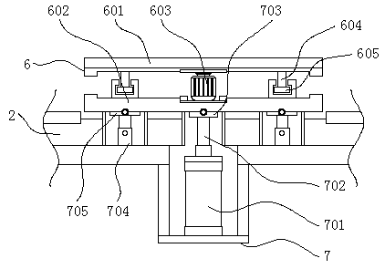 Visual inspection-used detection table with multi-angle object detection function