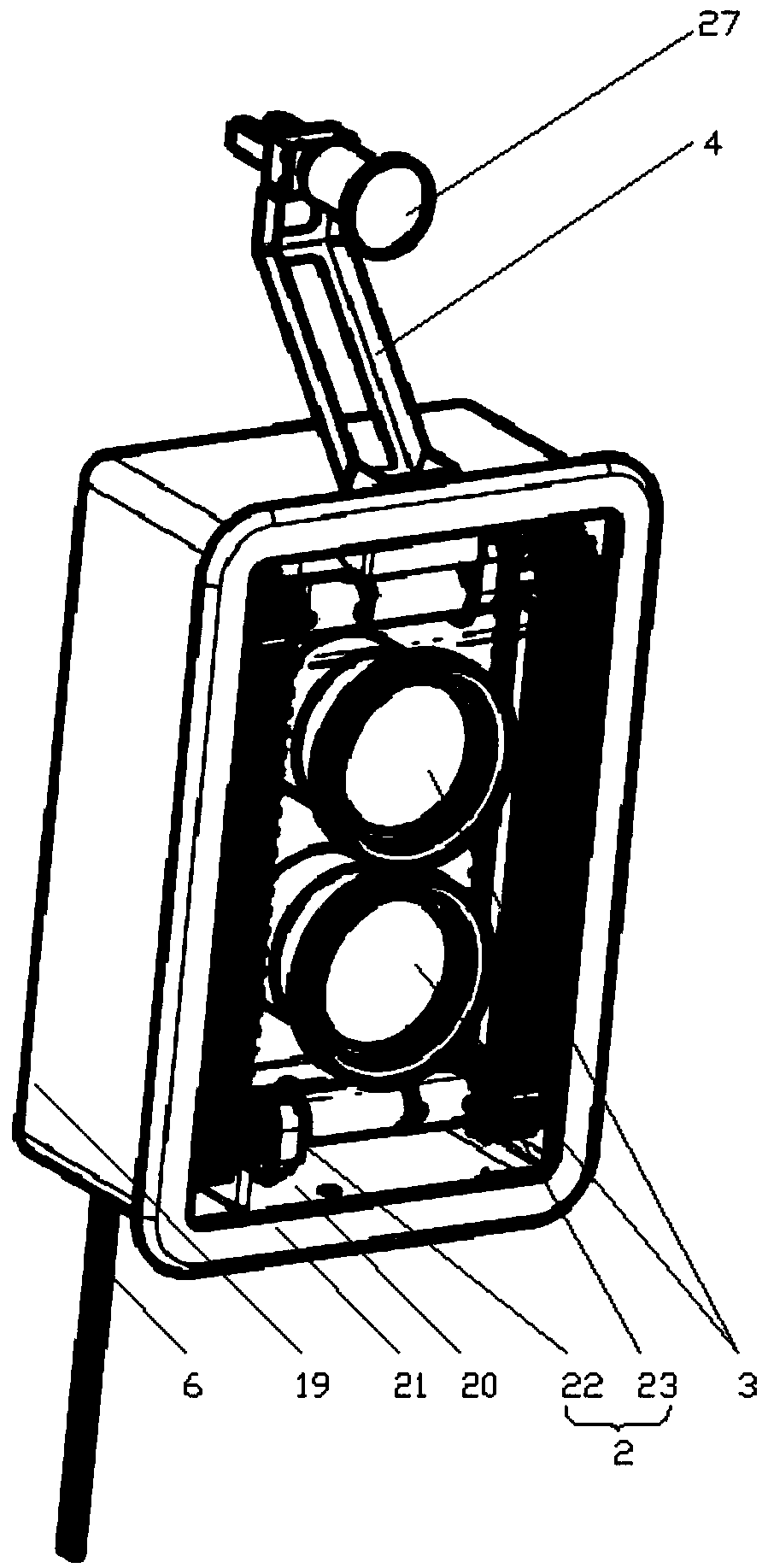 Negative pressure type cascaded underwater wall-climbing robot