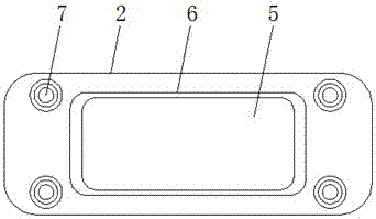 Plastic pad stamping molding device for plastic pads with rough surfaces