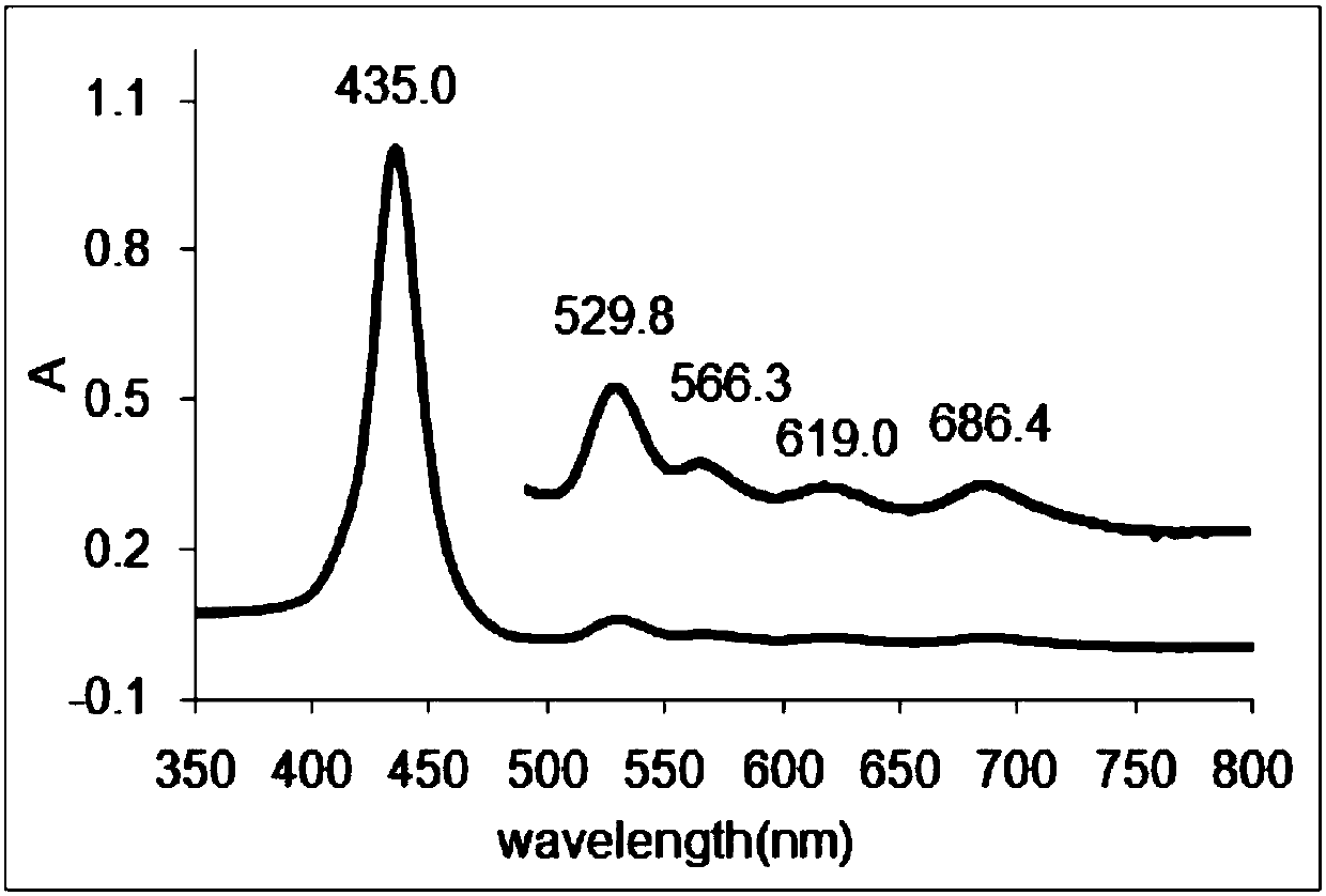 Heme ligand mimic and synthesis method thereof