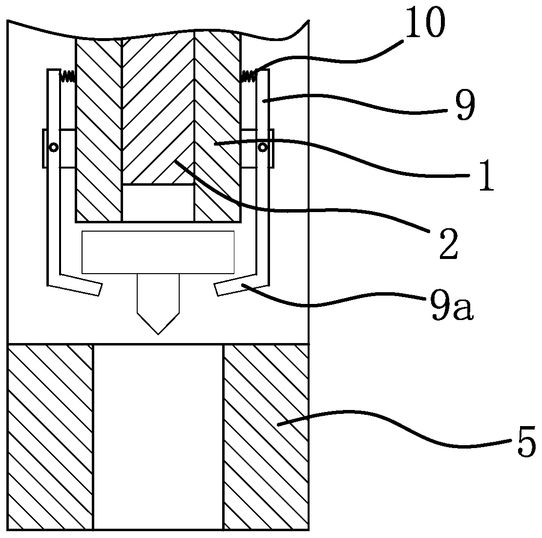 Nail outlet mechanism of pneumatic nail gun