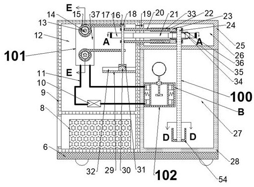 Hot-melt type marking machine with function of automatically controlling stirring strength of hot-melt material